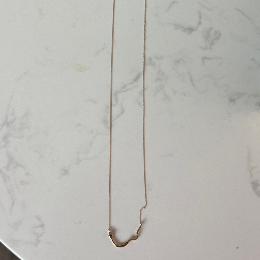 Catbird NYC 14K yellow gold Sylvie Snake Charmer Necklace - Picture 2 of 5